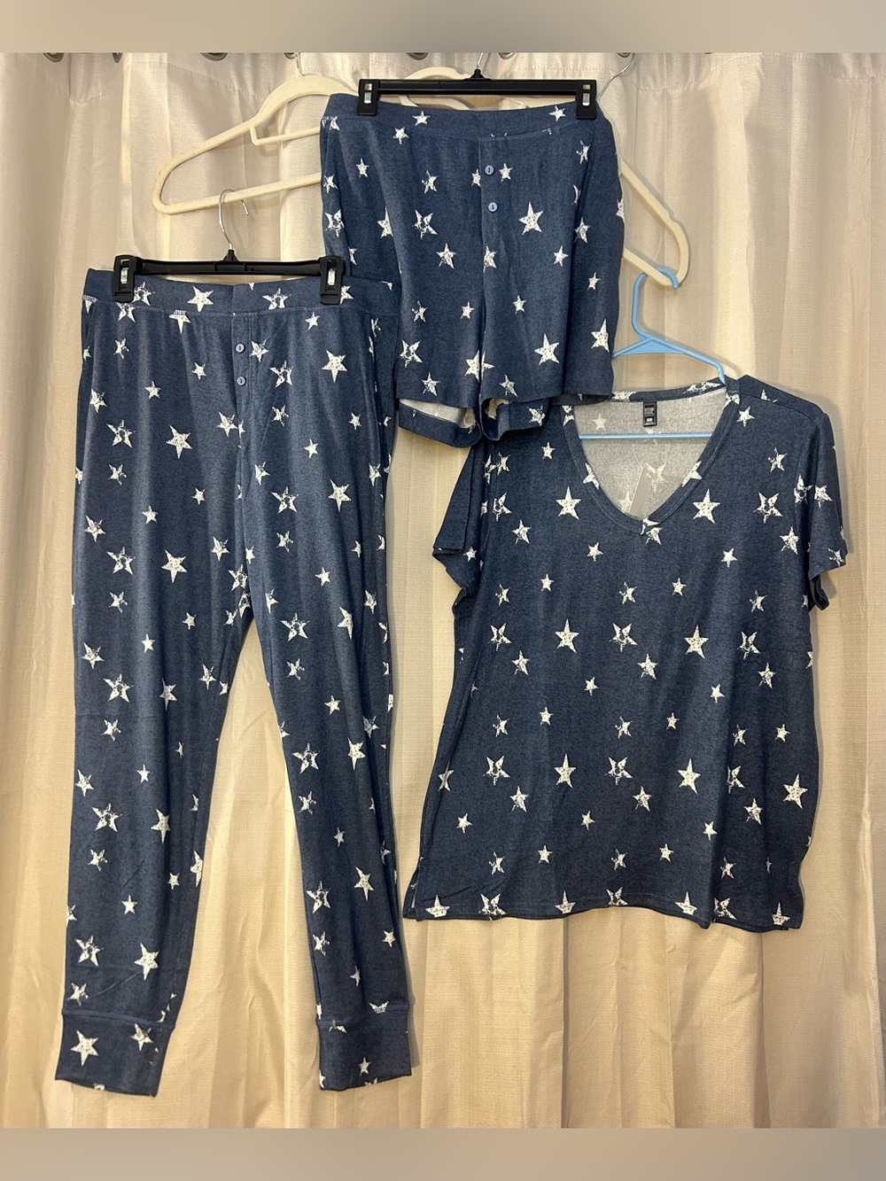 32 Degrees Cool star pajama set L